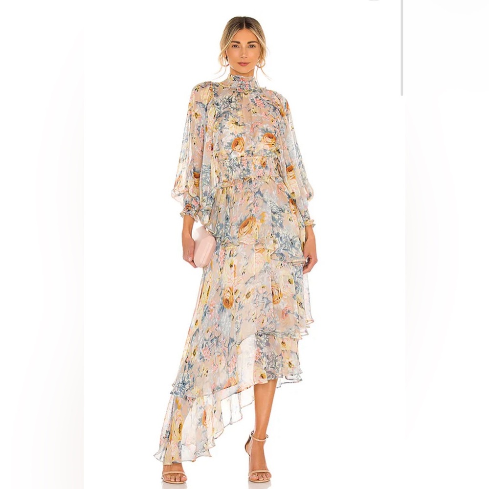 Astrid Dress in Multi by Elliatt